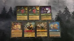 Disney Lorcana TCG Legendary Card Lot 7 Cards - Image 1