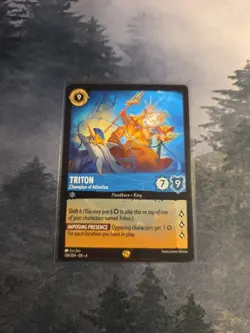 Disney Lorcana TCG Legendary Card Lot 7 Cards - Image 4