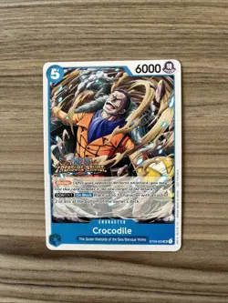 Crocodile - ST03-003 SR Alt Art Treasure Cruise Promo TP5 - One Piece Card Game - Image 1