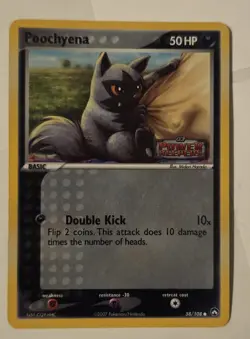 Poochyena Reverse Holo 58/108 - EX Power Keepers - Pokemon Card - MINT - Image 1