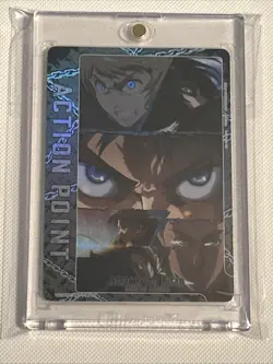 Union Arena TCG: AOT- Foil Action Point- APO4, 1 SR, 1 R & FMA- 1 SR Card Mint. - Image 2