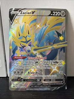 Zacian V (Shiny) SWSH292 SWSH: Sword & Shield Promo Cards Holo - Image 1