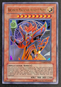 Yugioh TCG Card -1x Arcanite Magician Assault Mode - CRMS-EN021 - Unlimited Rare - Image 1