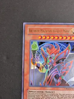 Yugioh TCG Card -1x Arcanite Magician Assault Mode - CRMS-EN021 - Unlimited Rare - Image 3