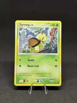 Turtwig Pop Series 6 Promo Holo Pokemon TCG Card 17/17 - Image 1