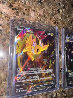 Jolteon V SWSH183 SWSH: Sword & Shield Promo Cards Holo Near Mint NM - Image 5