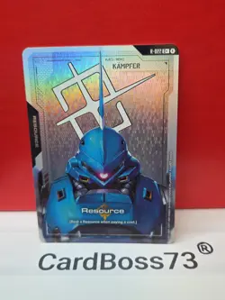 Resource (R-022) (C+) Gundam Card Game . Steel Requiem C+ R-022 - Image 4