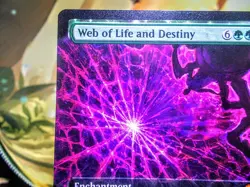 Web of Life and Destiny mythic magic the gathering spider-man trading card - Image 4