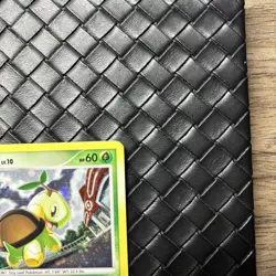 Turtwig 17/17 [LP] Pop Series 6 - Cosmos Holo Swirl Pokemon Card - Image 4