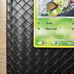 Turtwig 17/17 [LP] Pop Series 6 - Cosmos Holo Swirl Pokemon Card - Image 5