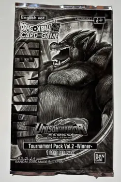 Dragon Ball Super Card Game Unison Warrior Tournament Pack Vol. 02 Winner - Image 1