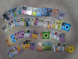 Pokemon 112 Card Joblot Bundle Ft Holo Reverse Holo EX Cards etc - Image 1