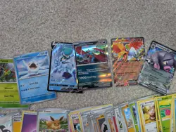 Pokemon 112 Card Joblot Bundle Ft Holo Reverse Holo EX Cards etc - Image 3