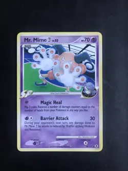 Mr. Mime Rare - 28/111 Rising Rivals Excellent - Pokemon Card TCG - Image 1