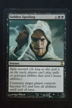 Magic The Gathering MTG SUDDEN SPOILING Time Spiral LP Lightly Played - Image 1