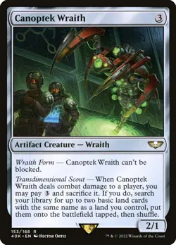 1x Canoptek Wraith - NM - Warhammer 40,000 - SPARROW MAGIC - Image 1