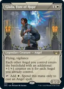Giada, Font of Hope (Showcase) R Streets of New Capenna 342 NM - Image 1