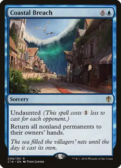 MTG Coastal Breach ** Commander 2016 ** English - Image 1