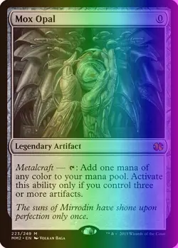 MTG Magic the Gathering Mox Opal (223/265) Modern Masters 2015 LP FOIL - Image 1
