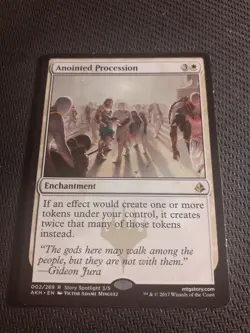 Anointed Procession - MTG: Amonkhet 002 - Rare - Good Condition - Image 1