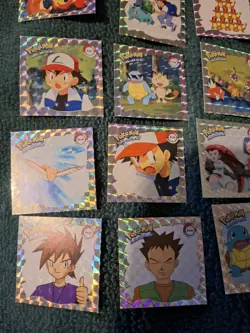 A Bundle Of Pokemon Artbox Prism Stickers & 1 Gold (Vintage-1999). - Image 4