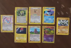 Pokemon E-Cards, Aquapolis + Skyridge - Includes Reverse Exeggutor 13/147 LP-NM - Image 1