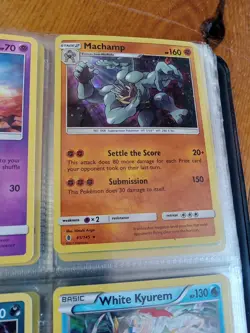 Pokemon TCG Multicolor Binder Featuring Guzzlord Artwork Lot Of 56 Vintage Holo - Image 5