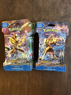 Pokemon XY Breakpoint Sleeved Booster Pack Factory Sealed - Image 1