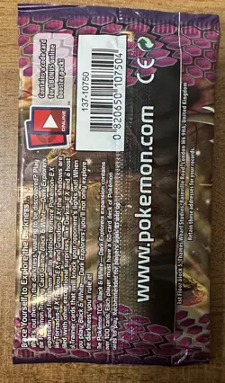 Pokemon TCG Black & White Dark Explorers Booster Pack Excadrill Art Sealed - Image 2