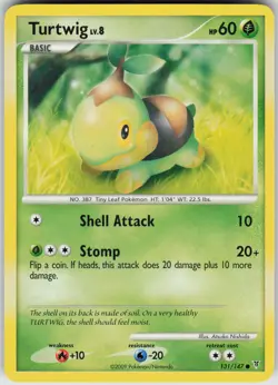 Pokemon Turtwig 131 Supreme Victors Common NM - Image 1