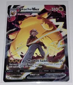 Pikachu VMAX TG17/TG30 Pokemon Swsh11: Lost Origin Trainer Gallery Holo - Image 2