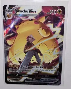 Pikachu VMAX TG17/TG30 Pokemon Swsh11: Lost Origin Trainer Gallery Holo - Image 3