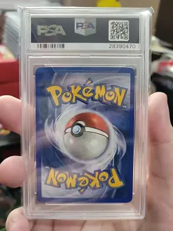 2005 POKEMON EX UNSEEN FORCES #116 ROCKET'S PERSIAN EX-HOLO PSA 9 - Image 4