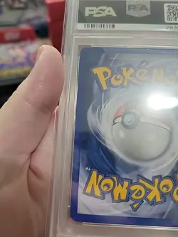 2005 POKEMON EX UNSEEN FORCES #116 ROCKET'S PERSIAN EX-HOLO PSA 9 - Image 5