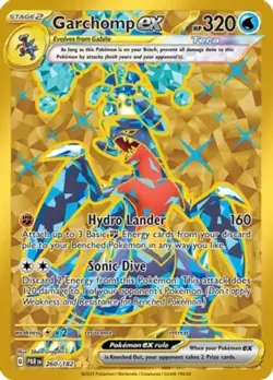 NM-Mint Garchomp ex - 260/182 - Hyper Rare Pokemon Paradox Rift - Image 1