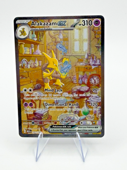 Alakazam ex 201/165 - S&V 151 - Special Illustration Rare - Pokemon TCG - Image 1