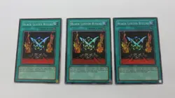 3x ( 1 x 1st ED HP / 2x UNL NM ) BLACK LUSTER RITUAL SYE-025 SUPER YUGIOH - Image 1