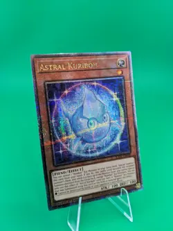 Yu-Gi-Oh! Astral Kuriboh RA04-EN040 Quarter Century Secret Rare - Image 1