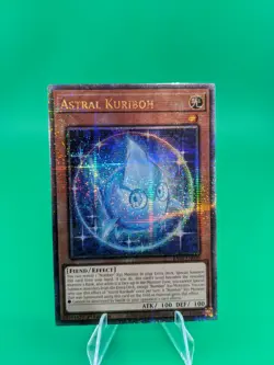 Yu-Gi-Oh! Astral Kuriboh RA04-EN040 Quarter Century Secret Rare - Image 3