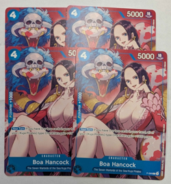 4x Boa Hancock Sealed Battle 2024 Vol. 2 One Piece Promo P-066 PLAYSET - Image 1