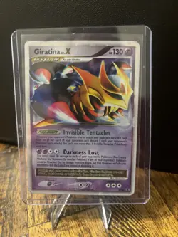 2009 Giratina LV.X DP38 Holo Black Star Promo Pokemon Card - Image 1
