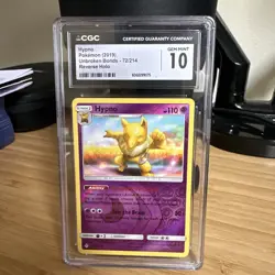Pokemon 2019 Unbroken Bonds Hypno Reverse Holo Card 72/214 - Image 1