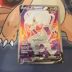 Hisuian Zoroark V SWSH297 - SWSH: Sword & Shield Promo Cards Holo (NM++) - Image 1