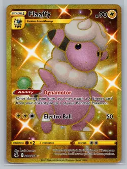 Pokemon TCG Flaaffy Card 280/264 Secret Rare Fusion Strike - Image 1