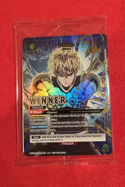 Genos OPM-048 Winner Tournament Promo Union Arena Card English One Punch Man - Image 1