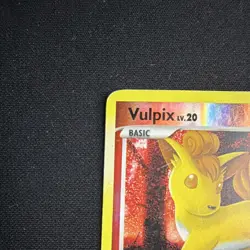 Pokemon Vulpix Shiny SH6-12 Platinum Reverse Holo Rare 2009 Card - Image 5
