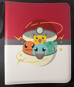 Pokemon Trading Card Binder Gen 1 Starters Holds 720 Cards - Image 1