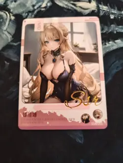 Collectable Cute Anime Card CCG Waifu Card - Image 1