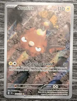 Stunfisk 202/191 (SSP) Surging Sparks NM Illustration Rare Pokemon Card - Image 1