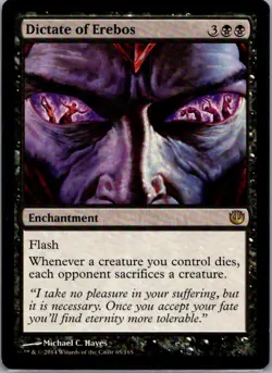 Dictate of Erebos from Journey Into Nyx, #65 in LP condition - Image 1